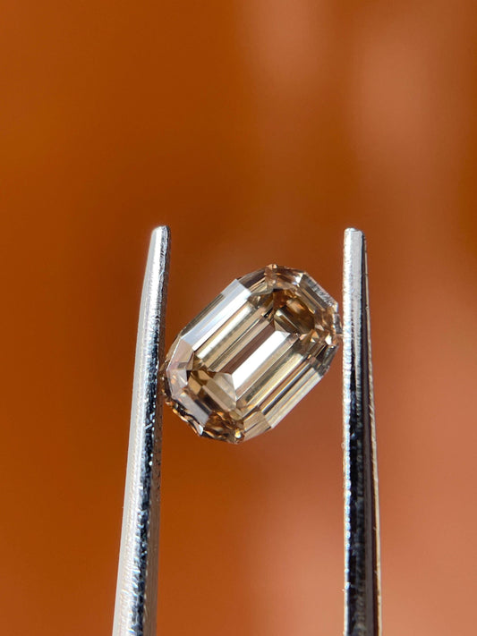 Sold this diamond 1.36CT Elongated Octagon Step Cut | For Unique Engagement Diamond Ring