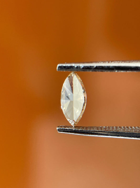 Natural Fancy Brown Marquise Cut Diamond | 0.21CT Natural Jewelry