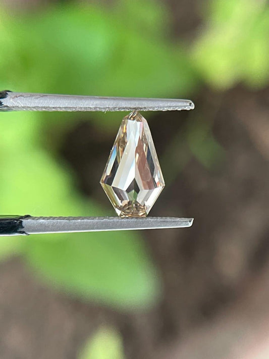 Fancy Shield-Shaped Cognac Diamond