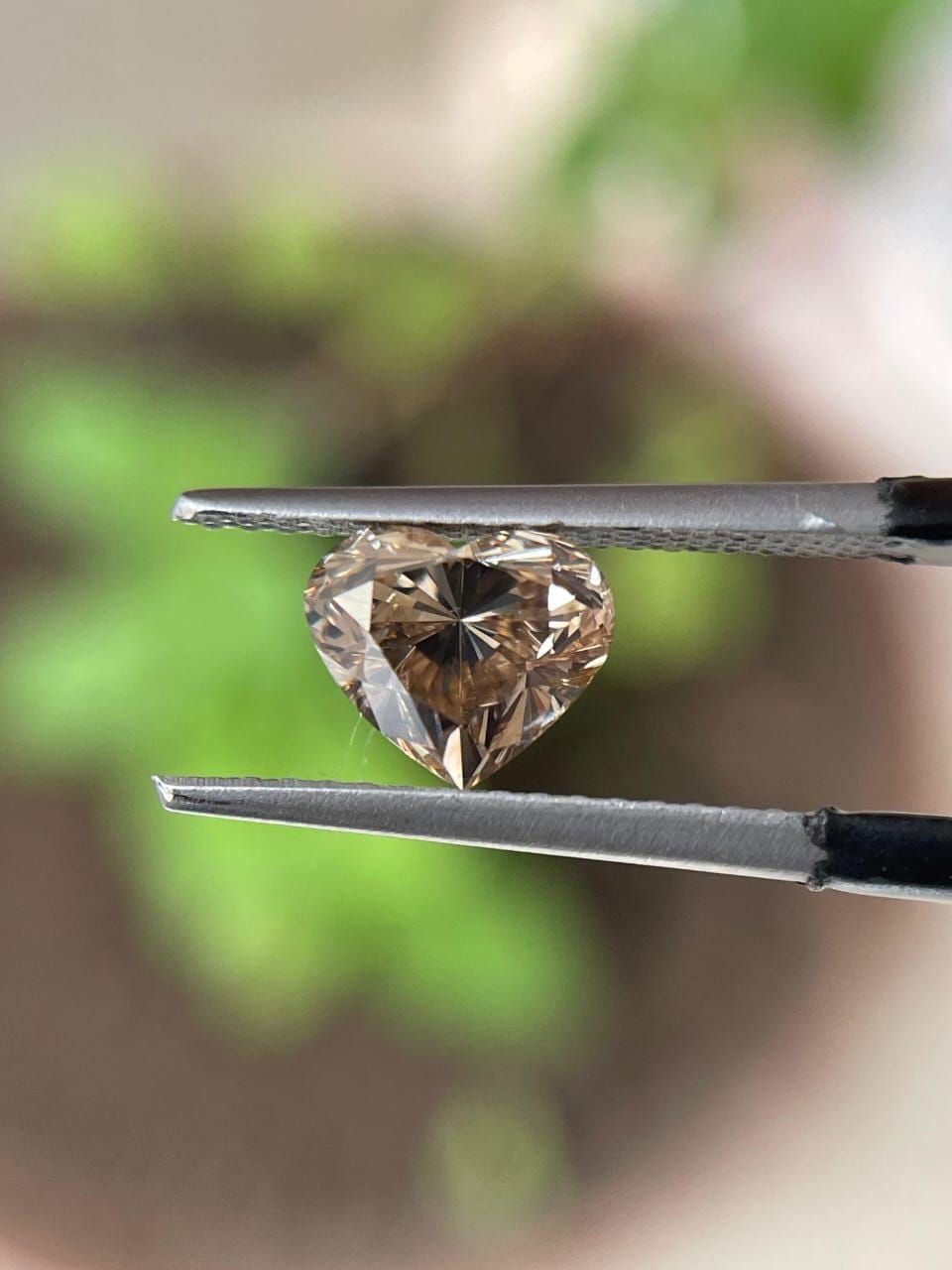 Romantic Fancy Diamond for Custom Jewelry Hart Cut Shape
