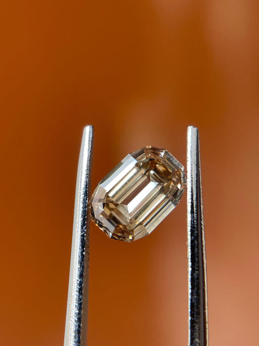 Sold this diamond 1.36CT Elongated Octagon Step Cut | For Unique Engagement Diamond Ring